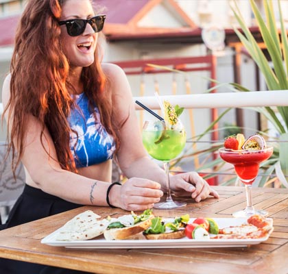 Aperitivo in spiaggia