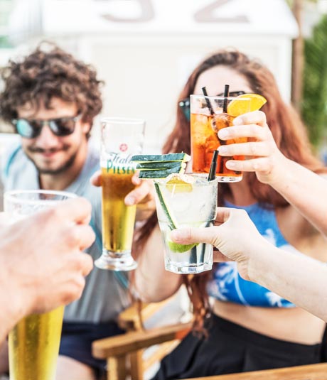 Aperitivo in spiaggia